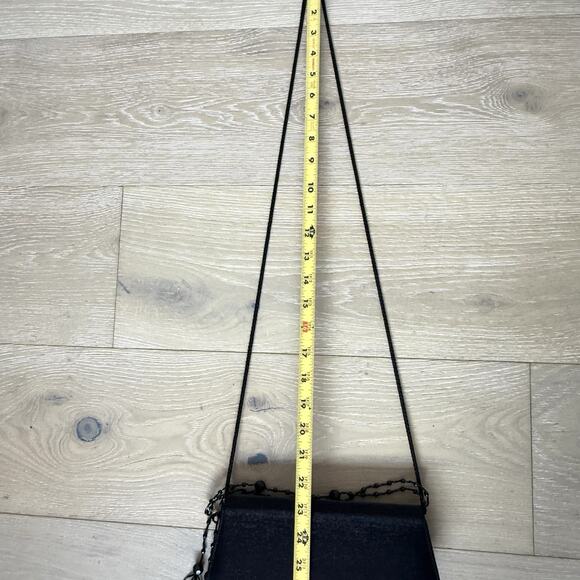 Vintage 90s Y2K Mini Embellished Purse Beaded Fancy Shoulder Bag Evening Clutch - Picture 7 of 9